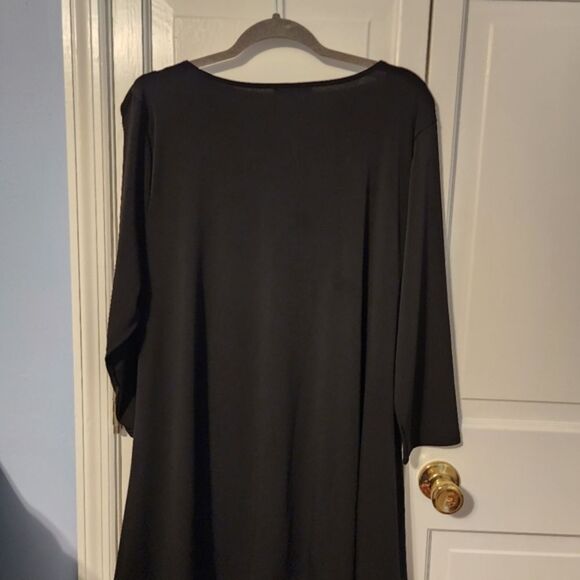 Simple Alfani Black Tunic Long Top. Flattering. Versatile.  XXL - Picture 6 of 7